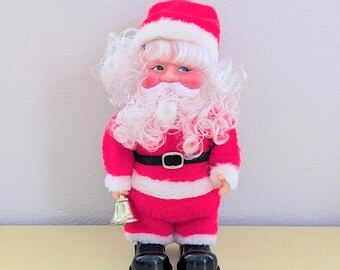 Vintage Walking Santa Claus Doll