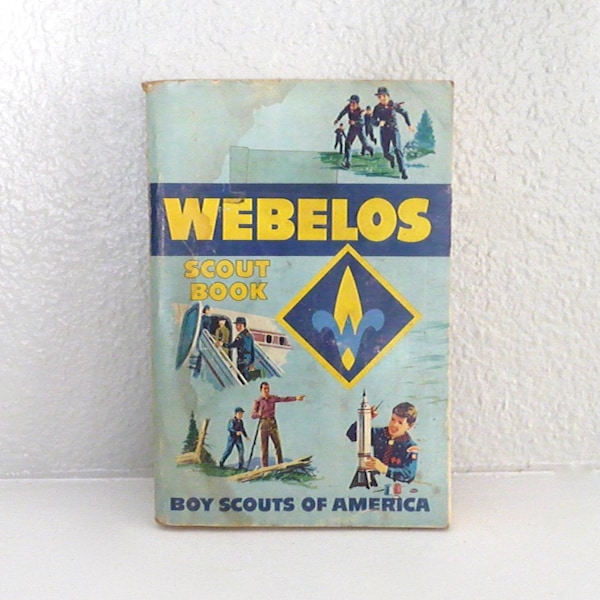 Boy Scouts of America Webelos Scout Book From 1969