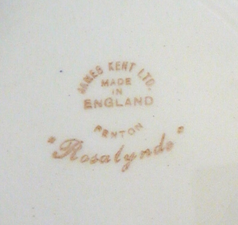 Fenton Rosalynde Plate James Kent LTD