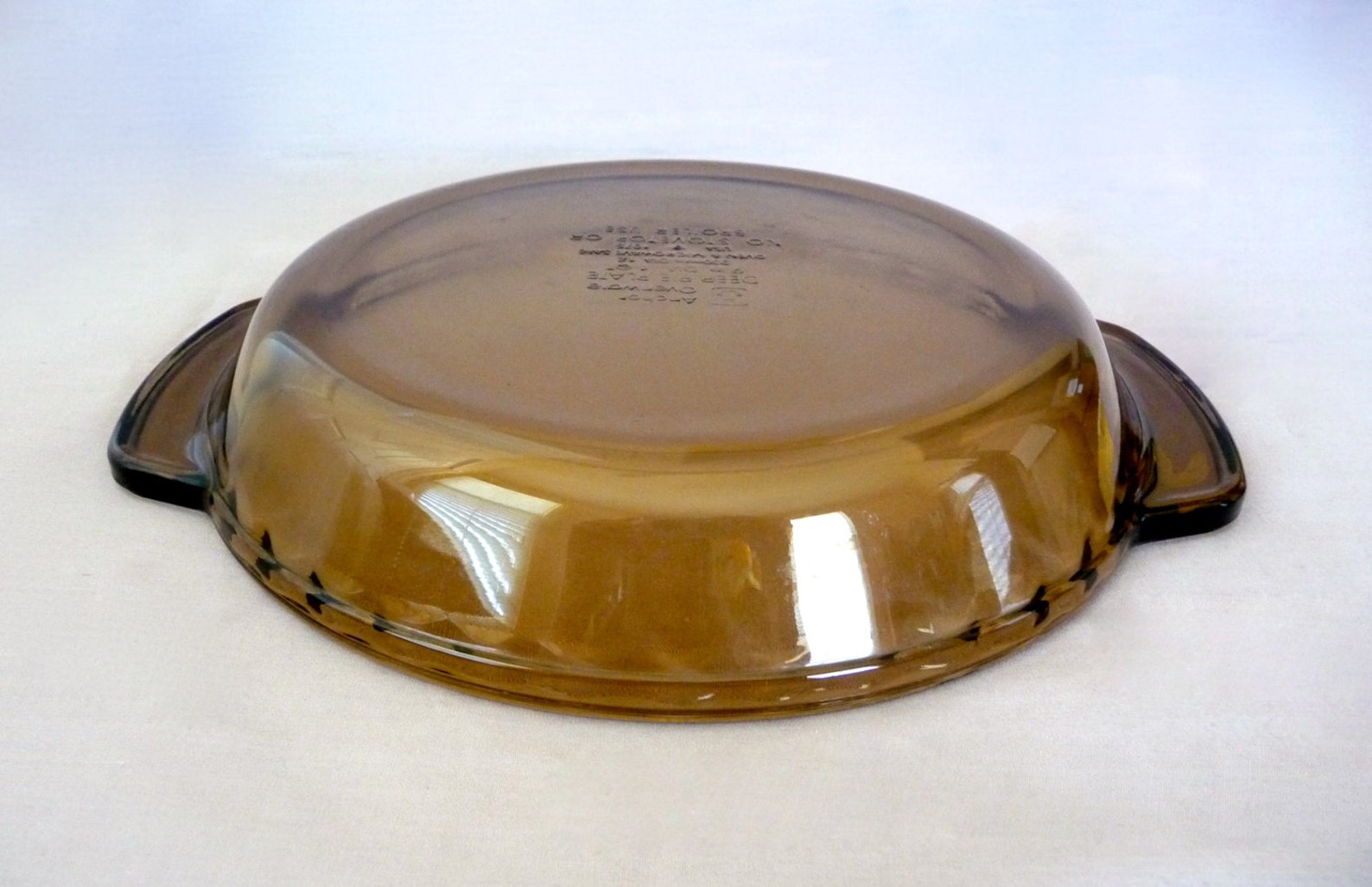 Anchor Ovenware Pie Plate Etsy