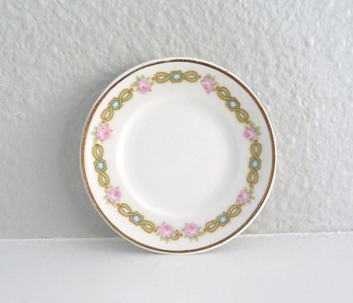 China Tea Bag Plate Trinket Dish or Spoon Rest Etsy