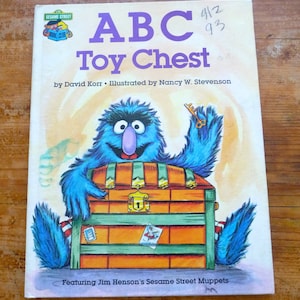 Sesame Street Book, ABC Toy Chest