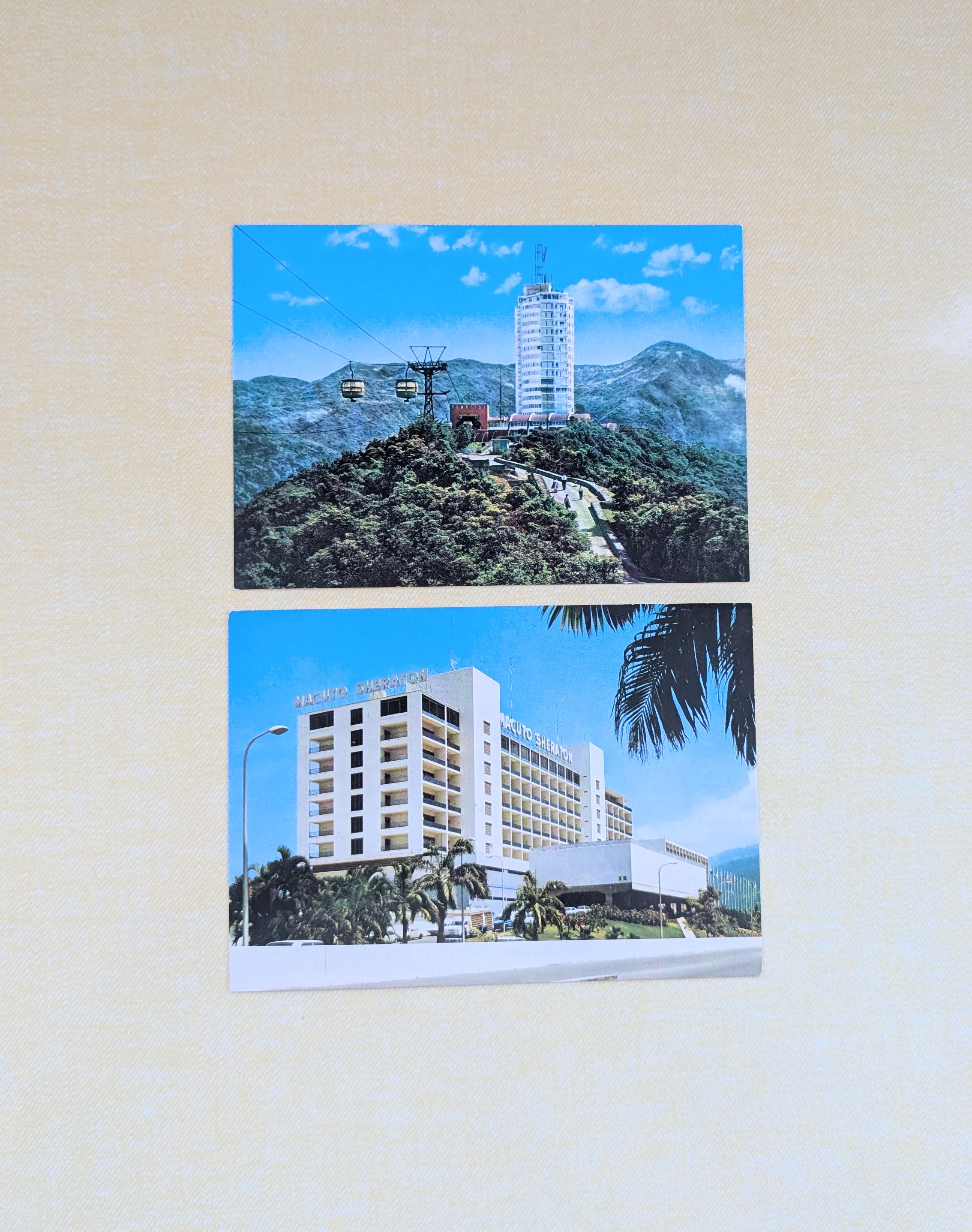 Vintage Venezuela Postcards, Hotel Macuto Sheraton Caribe, Hotel