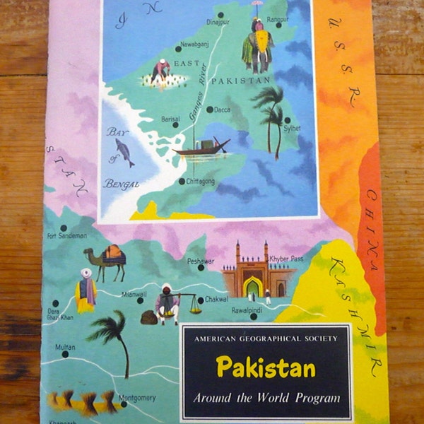 American Geographical Society Around The World Program Book about Pakistan