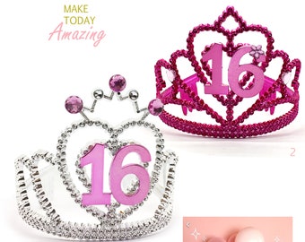 Tiara Road 16 Birthday Traffic Sign 16th Feathers Hat