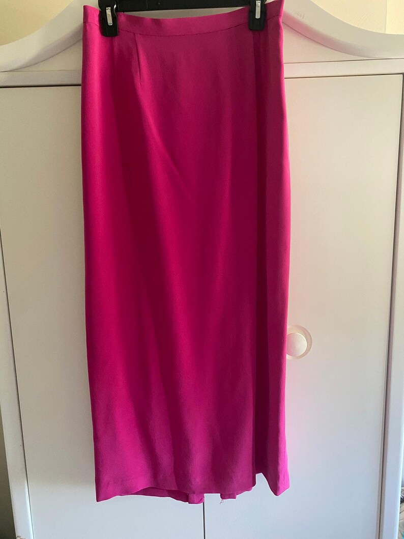 VINTAGE Adrianna Papell Pink Suit NWT 12 image 5