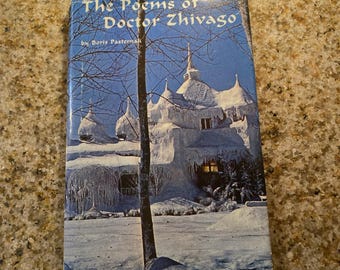 The Poems Of Doctor Zhivago by Boris Pasternak - 1967 Hallmark Editions HC/DJ