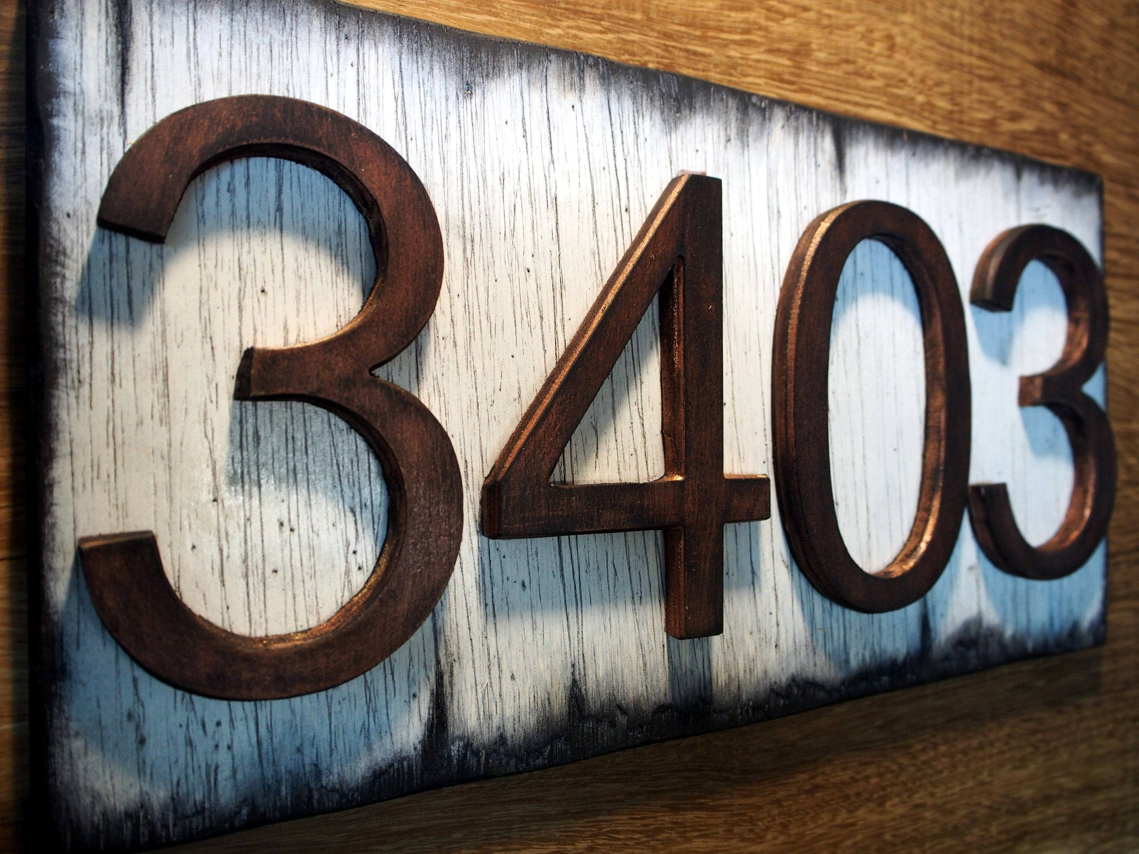 Custom Address Plaque Rustic House Address Signs Rubbed Etsy