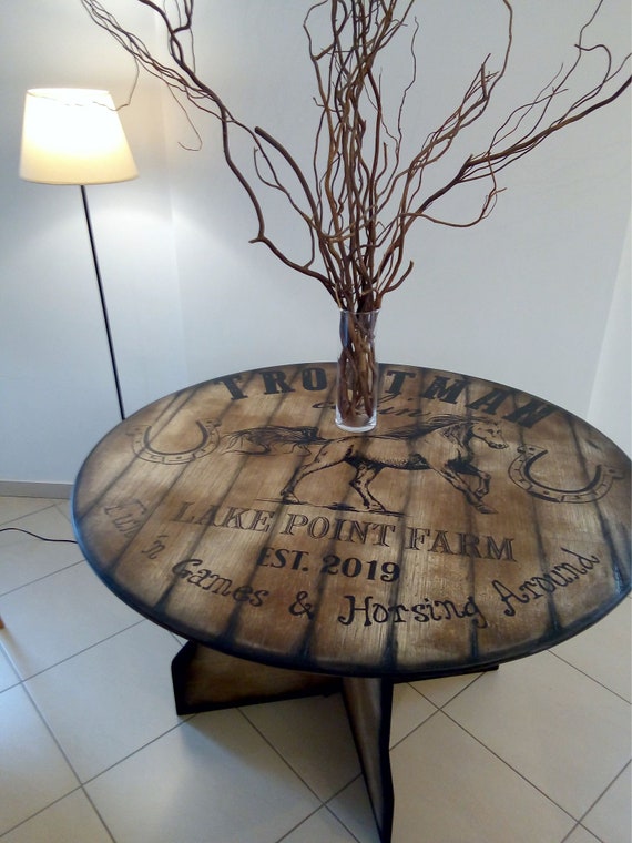 46 inch round cheap wood table top