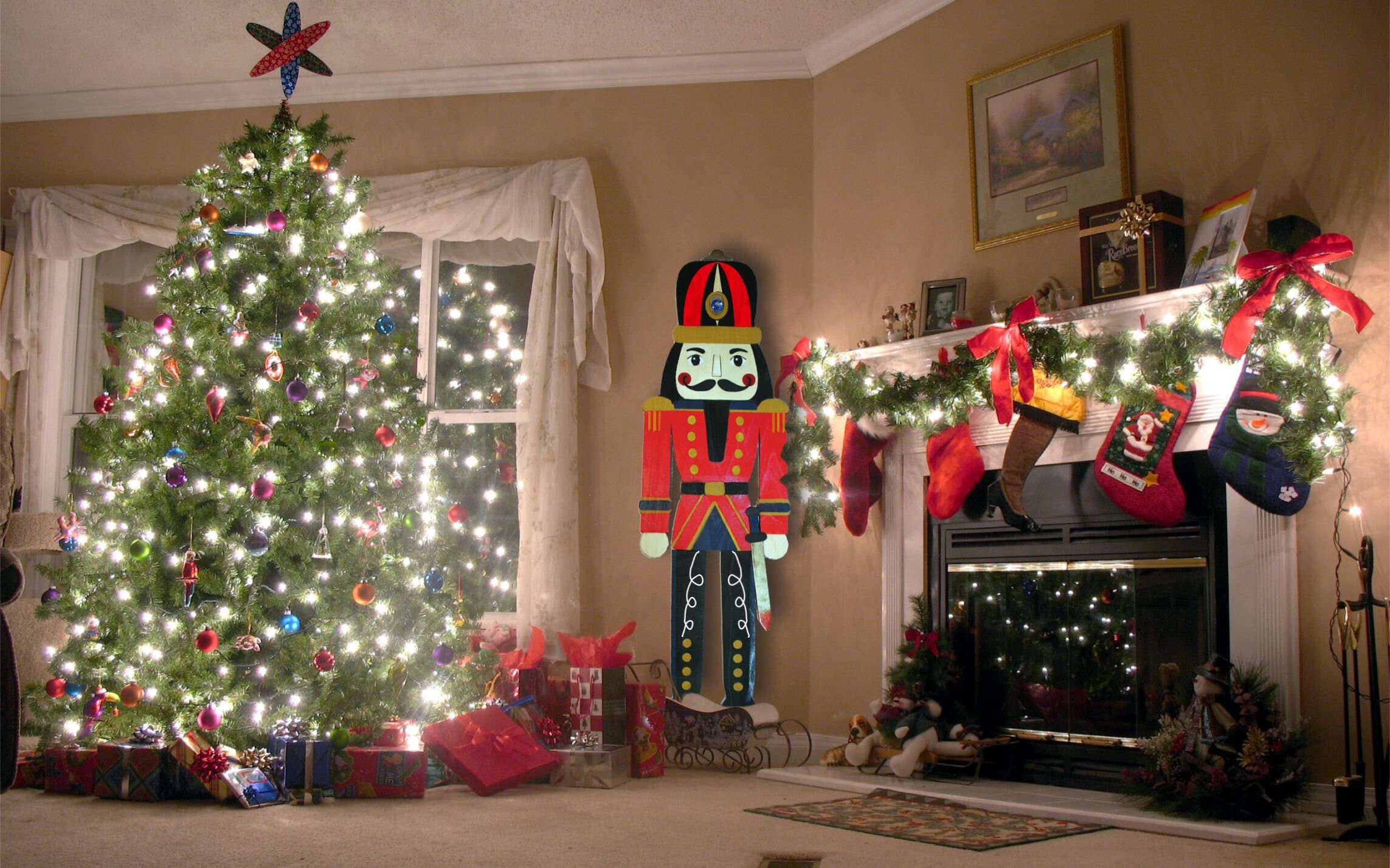 6ft christmas nutcracker