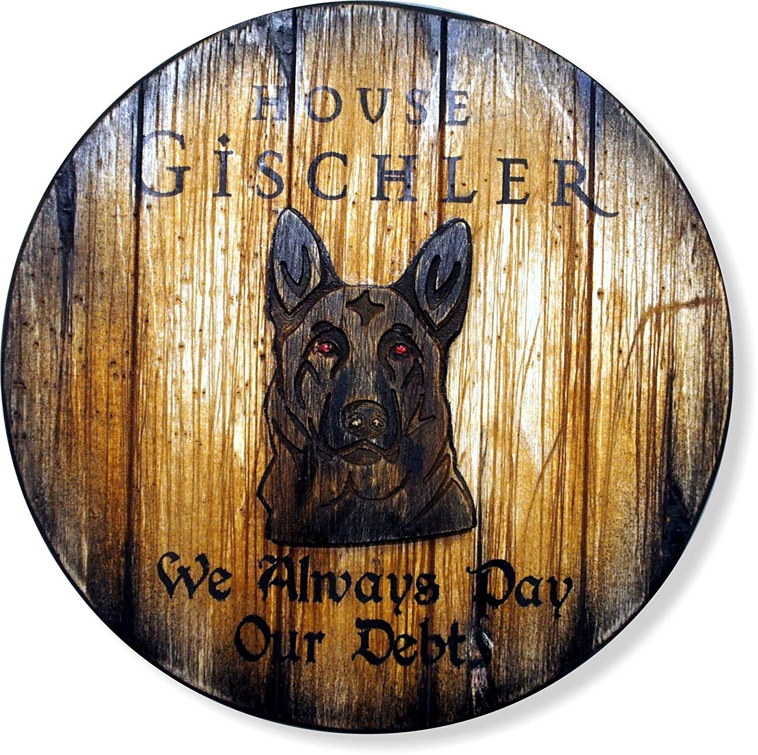personalized dog wall art