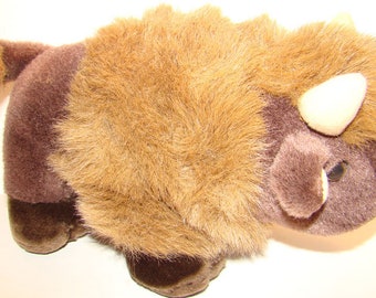 giant stuffed buffalo