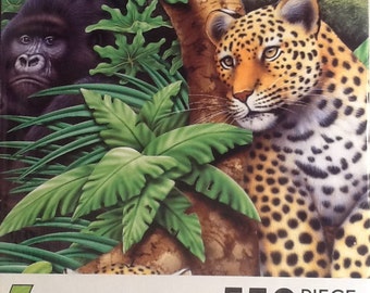 Gorillas Silverbacks Gorilla Primates Jungle Foliage Howard Robinson Elizabeth/'s Studio Rare HTF Sold By The FAT QUARTEr Please READ Listing
