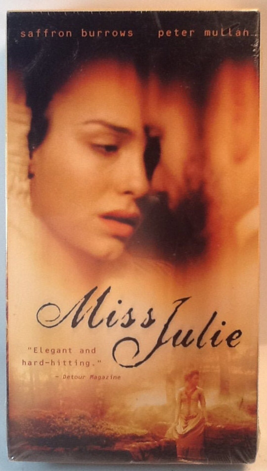 New SEALED Miss Julie VHS Saffron Burrows Peter Mullan Etsy