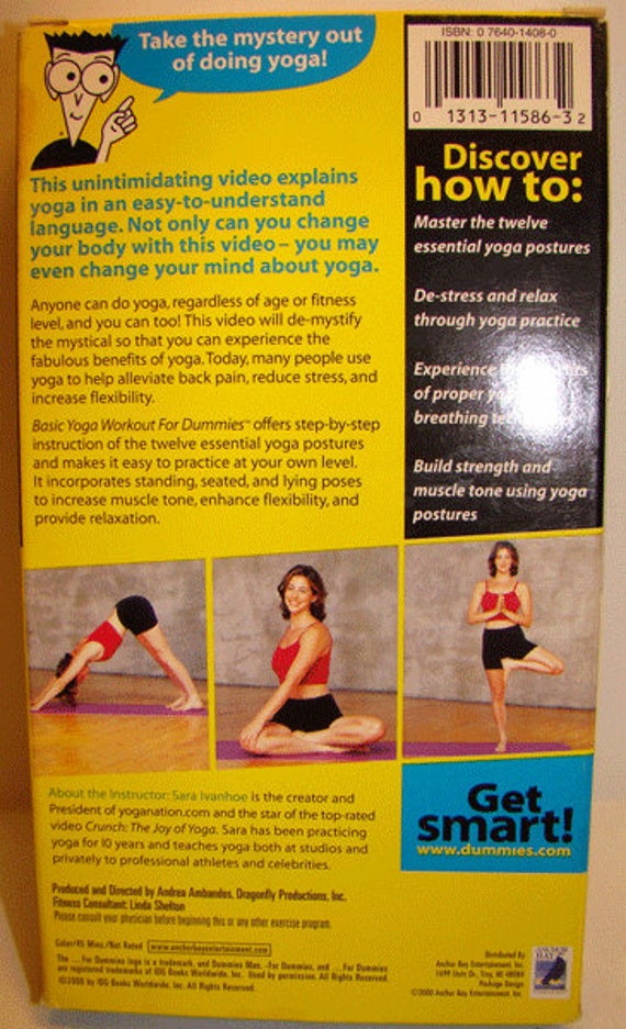  Basic Yoga Workout for Dummies : Sara Ivanhoe: Movies & TV