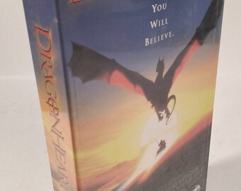 FACTORY SEALED DragonHeart VHS Dennis Quaid Sean Connery w/Watermark