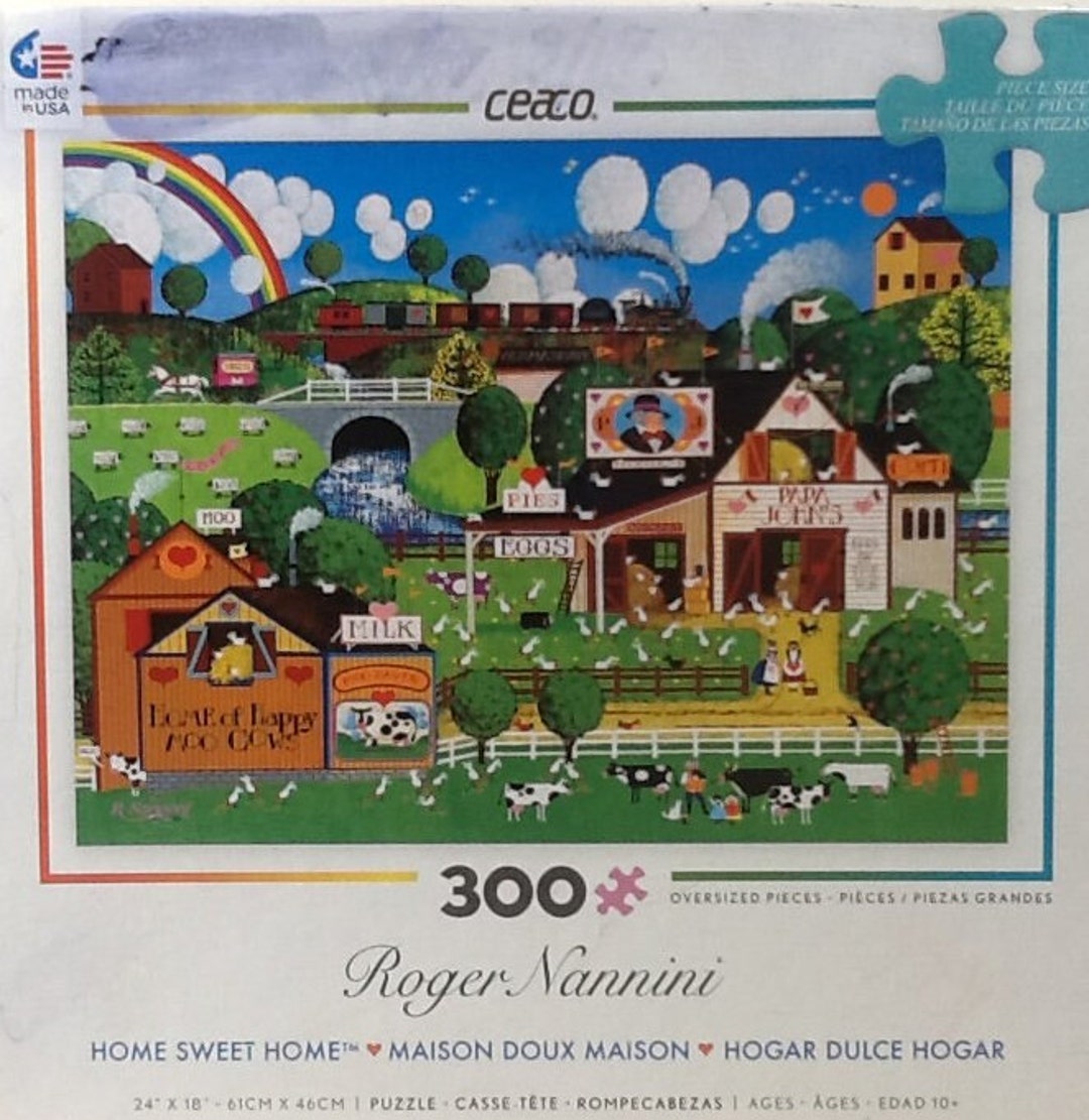 Home Sweet Home Papa John's Burma Shave Home of Happy Cows Roger