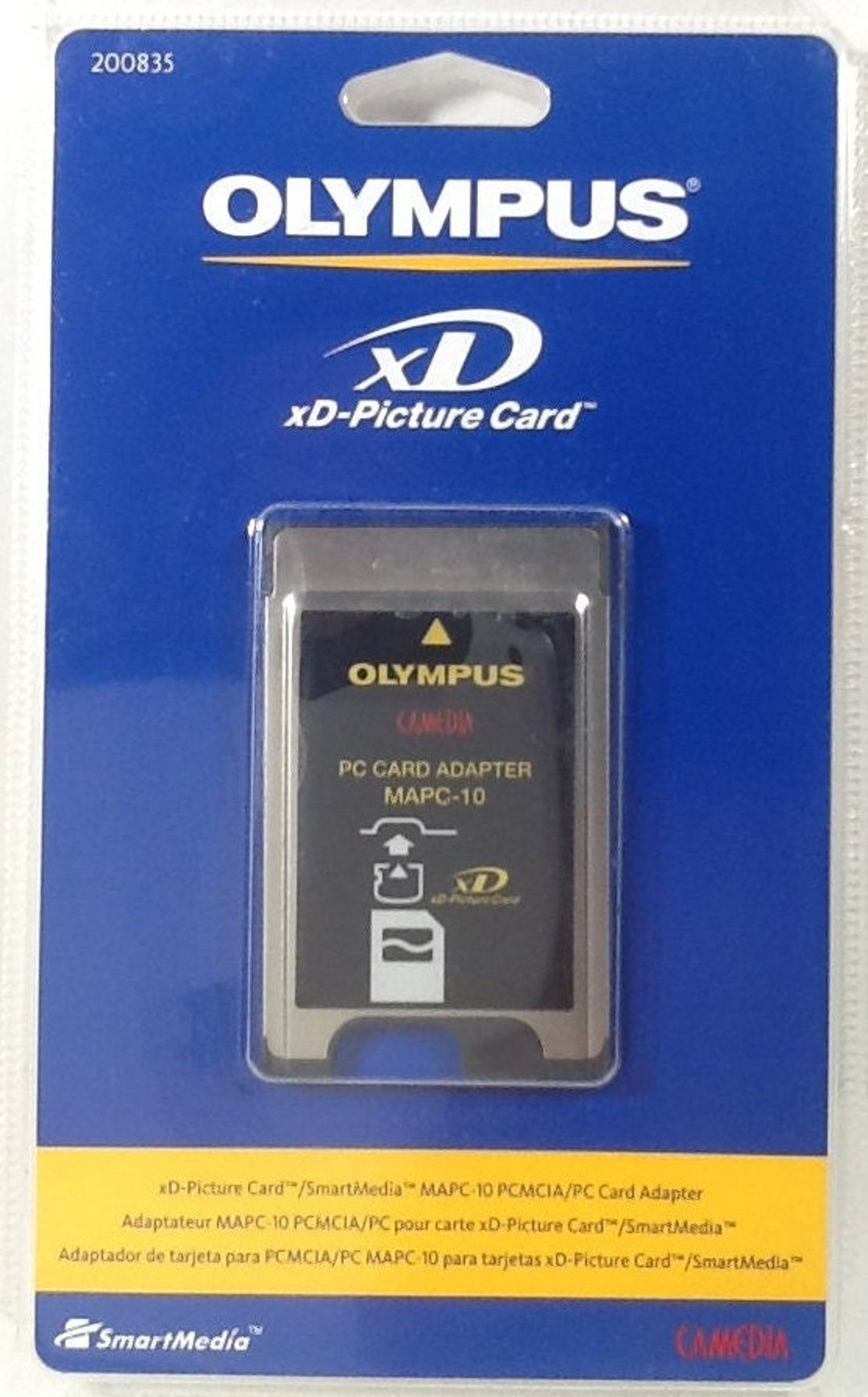 New Sealed Olympus Xdpicture Card Camedia PC Card Adapter Etsy