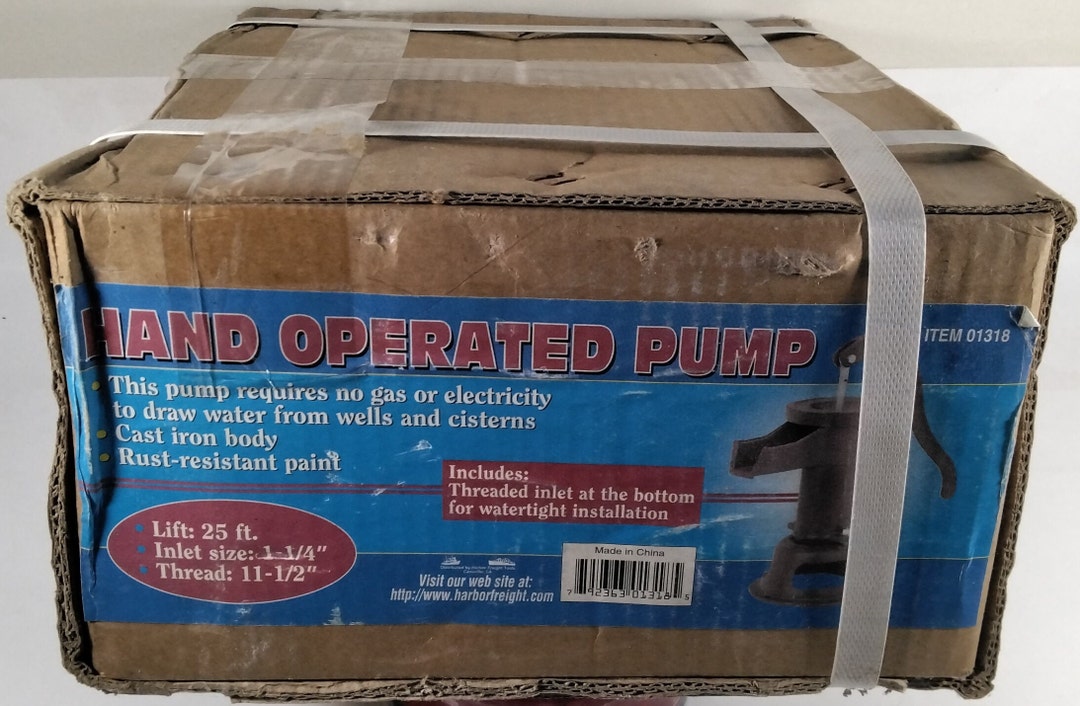 NOS New Old Stock Harbor Freight Hand Operated Pump 01318 Etsy