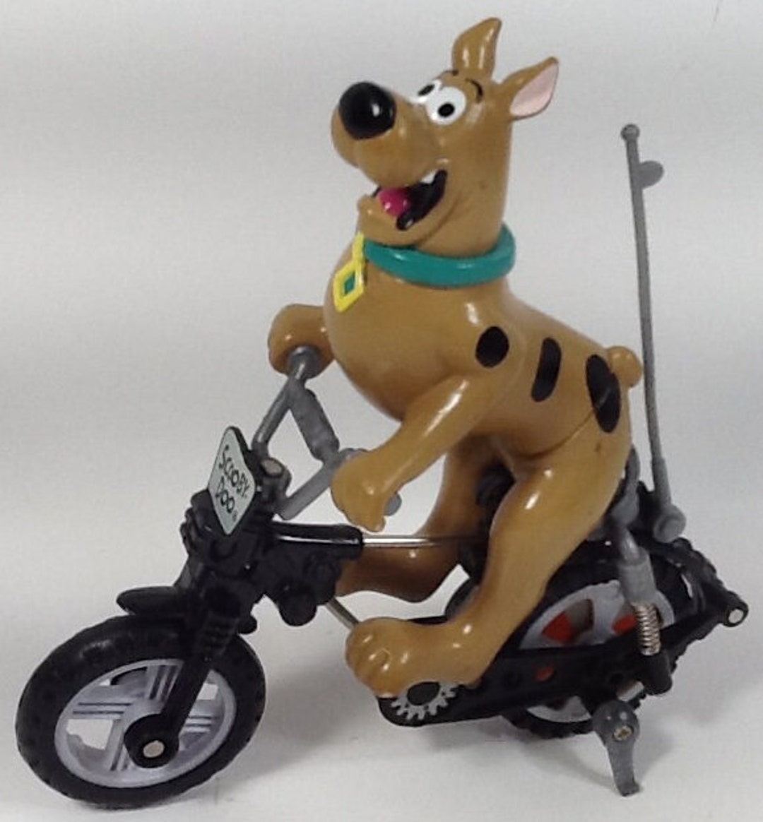 Vintage 1996 Scoobydoo Figure Riding BMX Mountain Bike Bicycle Hanna