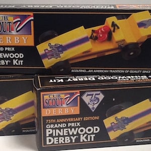 Cub Scouts Pinewood Derby Race Car Kit Lot- Grand Prix