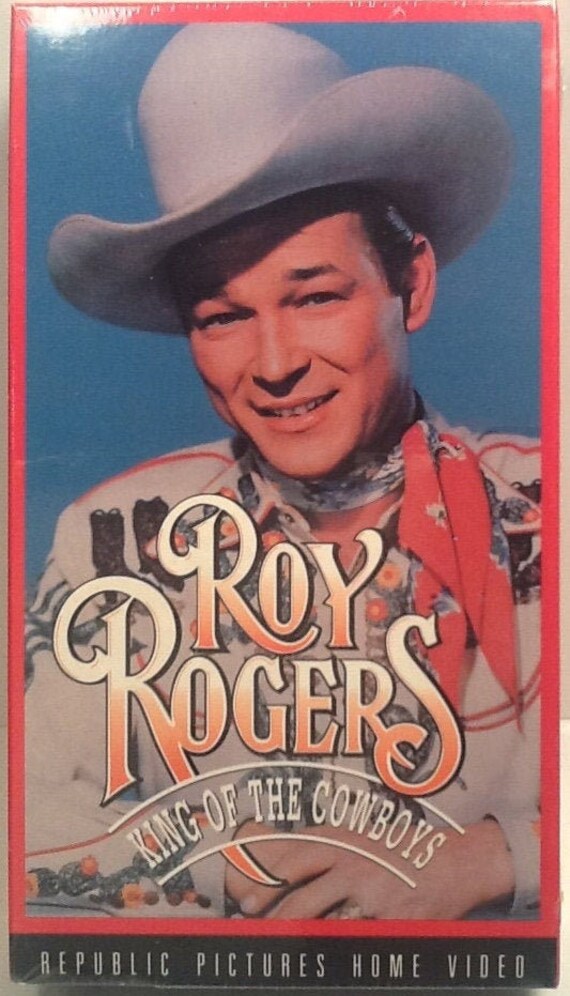 FACTORY SEALED Roy Rogers VHS King of the Cowboys Dale Evans | Etsy