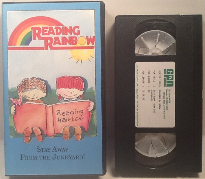 Stay Away From The Junkyard Reading Rainbow Reading Rainbow Vhs