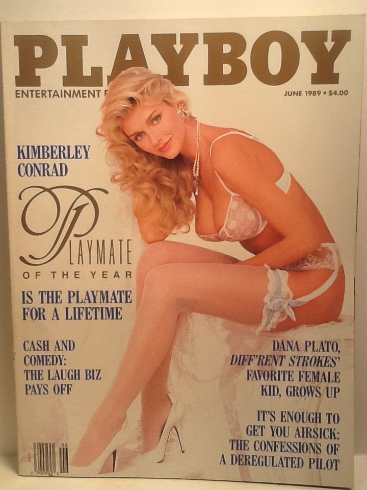 Playboy Magazine June 1989 Kimberly Conrad Playmate of the - Etsy