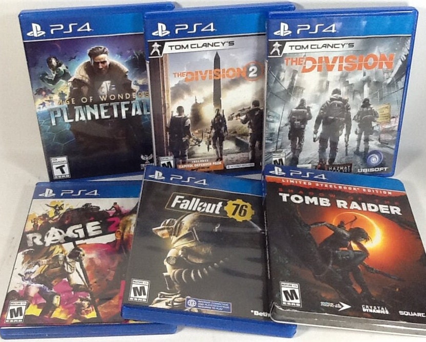 Lot of 14 Sony PlayStation 4 PS4, PS3 and Nintendo WI Games d30