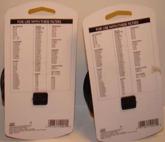 Oil filter b cap wrench deals