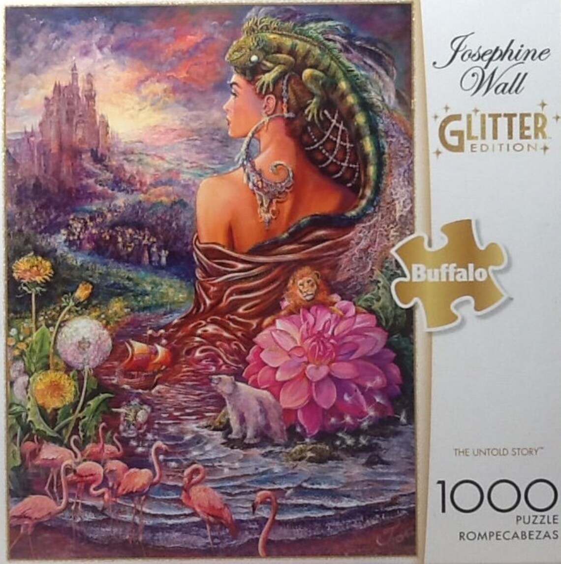 The Untold Story Glitter Edition Josephine Wall 1000 Pc Jigsaw Etsy