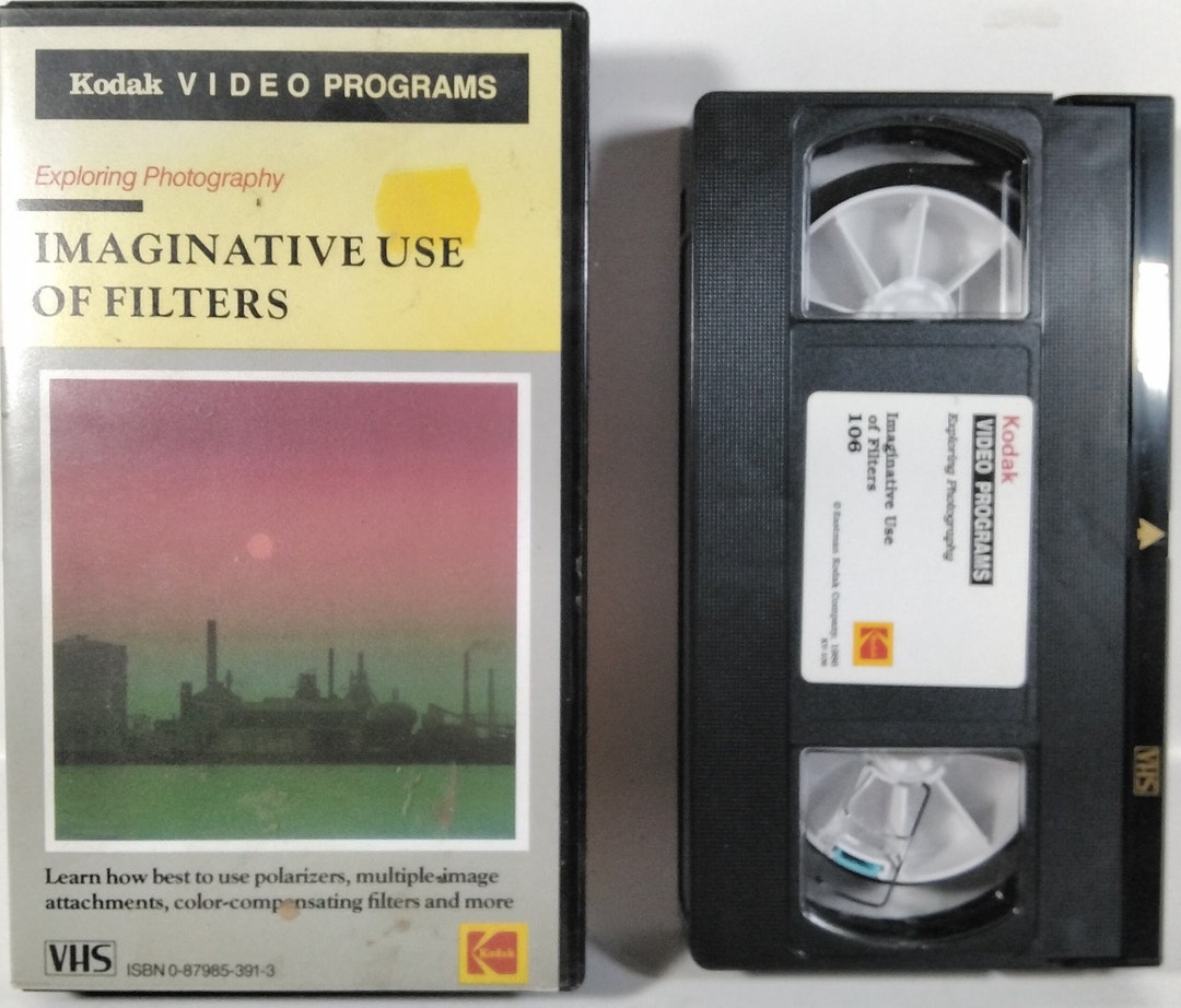 Vintage 1985 Imaginative Use of Filters VHS Kodak Video Exploring