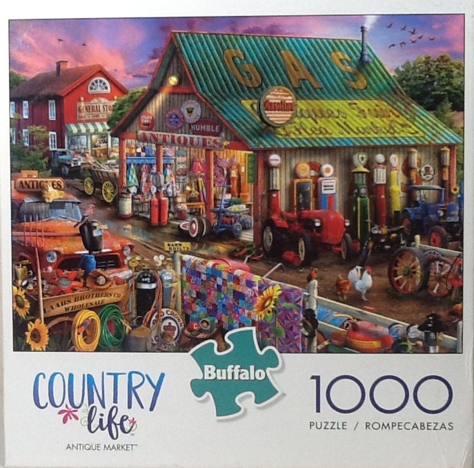 Buffalo Games Eduard – Puzzle Country Quilts 1000 Pezzi Per Adulti – Dimensioni 67,9x50,2 Cm – Poster Incluso - 3