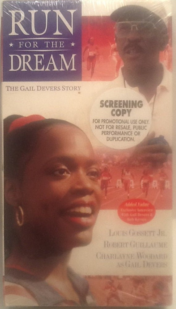 FACTORY SEALED Run For The Dream VHS The Gail Devers Story Etsy