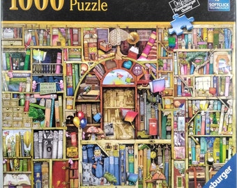 Jigsaw Bizarre Town Colin Thompson 5000 Piece Puzzle RARE! NEW