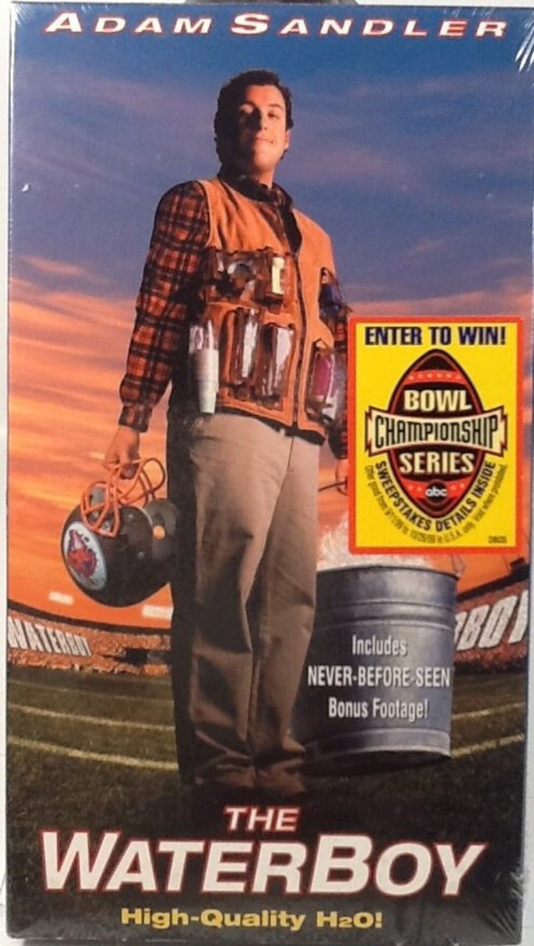 FACTORY SEALED the Waterboy VHS Adam Sandler Kathy Bates Fairuza Balk