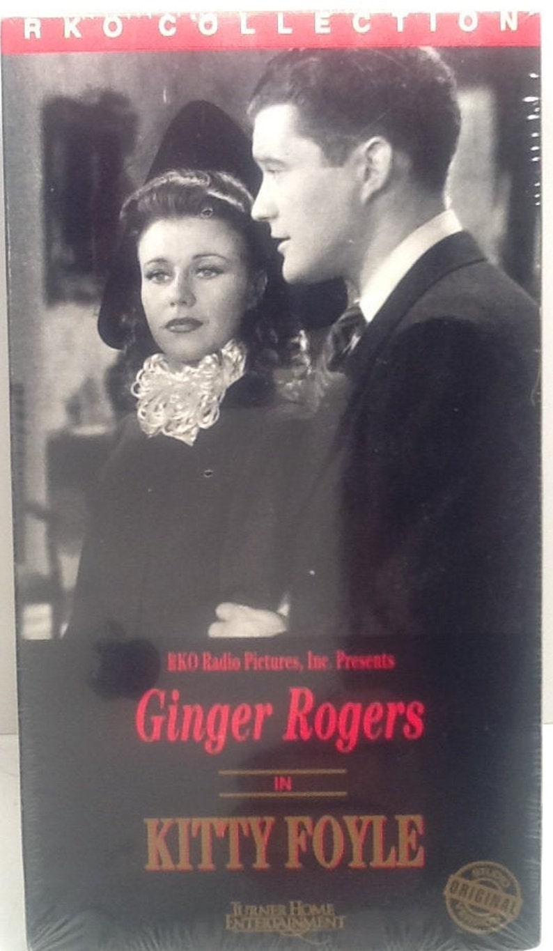 New SEALED Kitty Foyle VHS Ginger Rogers Dennis James Etsy