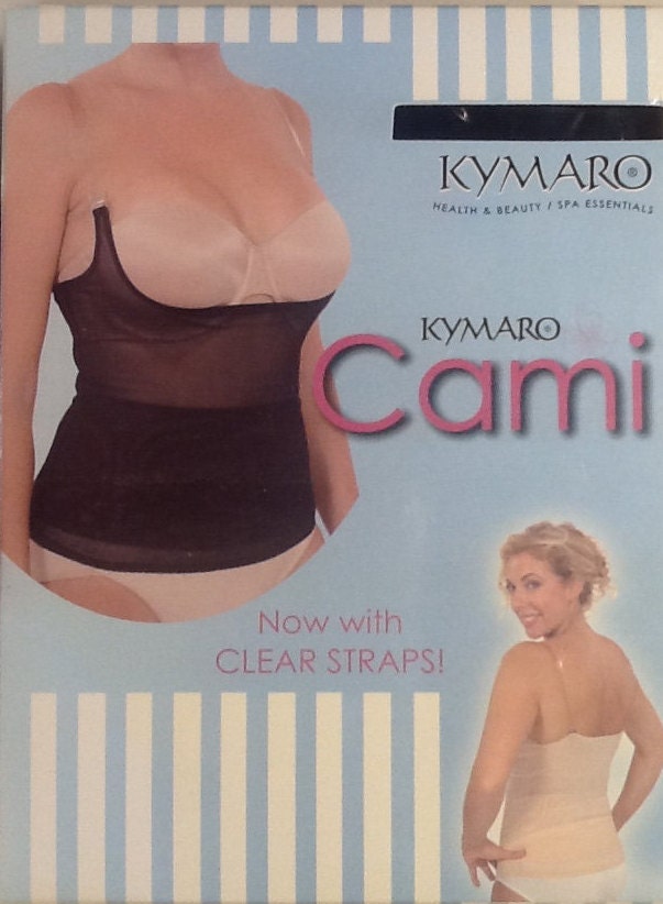 NEW Kymaro Cami Clear Straps Large Black BJ Global Direct 