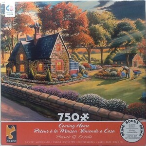 CEACO COMING HOME PUZZLE GARDENER PATRICK J COSTELLO 750 PCS #2927-2 CEACO COMING HOME PUZZLE GARDENER PATRICK J COSTELLO 750 PCS #2927-2