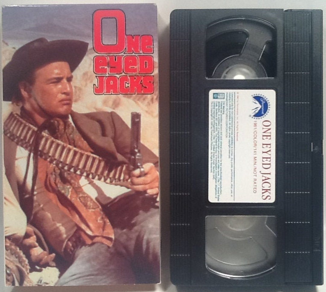One Eyed Jacks VHS Marlon Brando Kael Malden Katy Jurado Ben Johnson ...