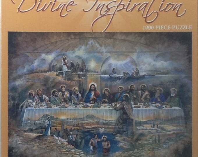 Last Supper Jesus Disciples Divine Inspiration Ruane Manning 1000 Pc