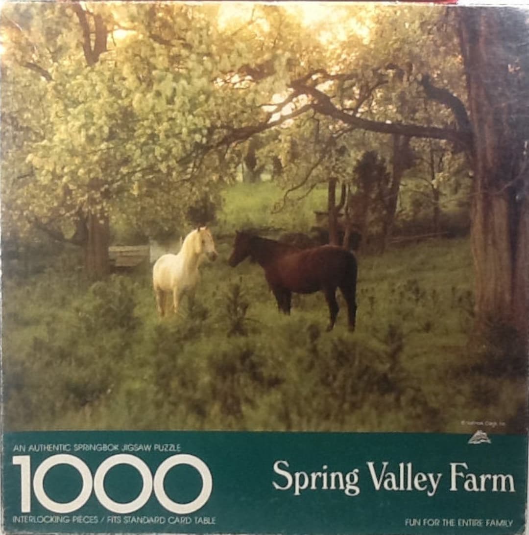 Vintage Spring Valley Farm Horses Farnley Farm White Post Virginia