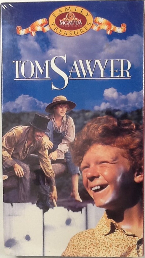 Factory Sealed Tom Sawyer VHS Johnny Whitaker Celeste Holm 1990 MGM/UA Home Video Watermark