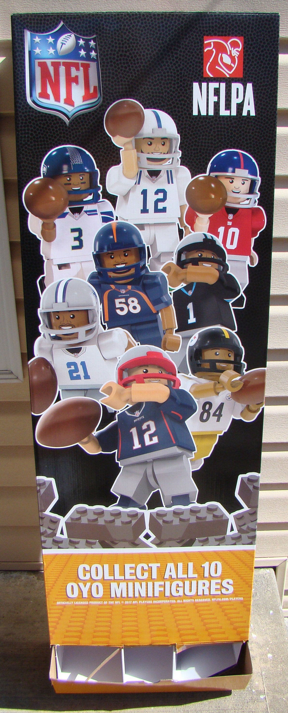 Lego nfl football clearance mini figures