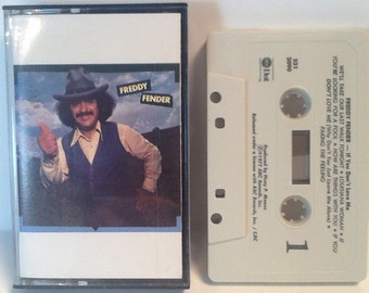 Freddy Fender CASSETTE If You Don't Love Me 1977 ABC We'll Take Our Last Walk Tonight Louisiana Woman Think About Me Love Rules The Heart