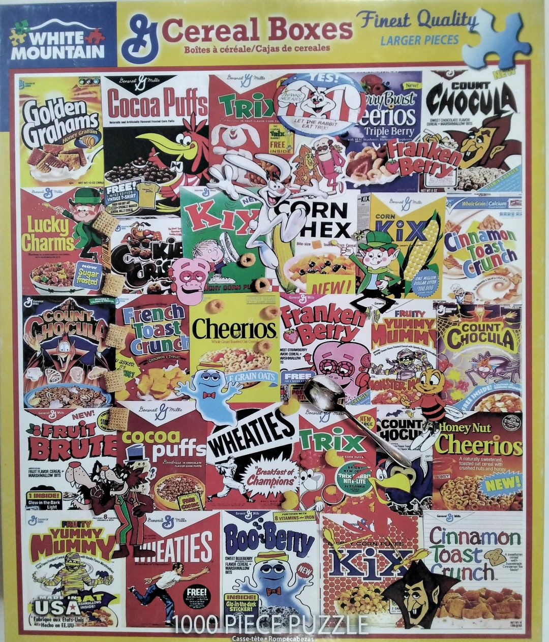 Cereal Boxes Trix Cheerios Wheaties Kix Count Chocula Lucky Etsy