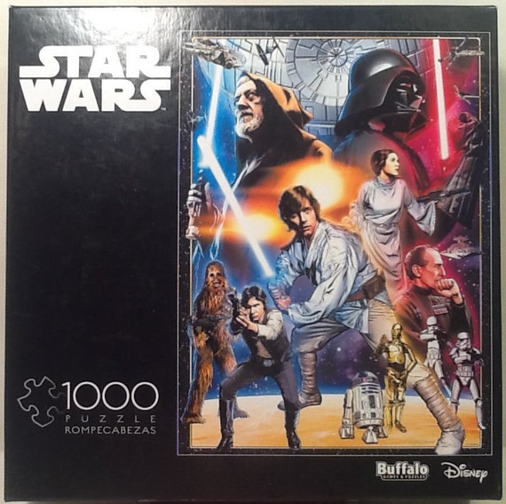 STAR WARS Disney Puzzle 1000 PIECE BUFFALO Games Sealed