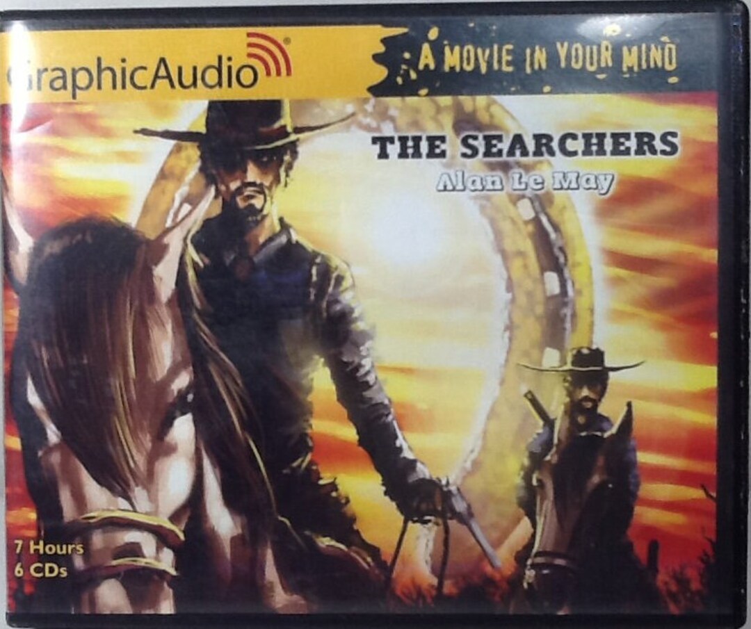 Graphic Audio Alan Le May the Searchers 7 Hours 6 Cds A Movie in Your