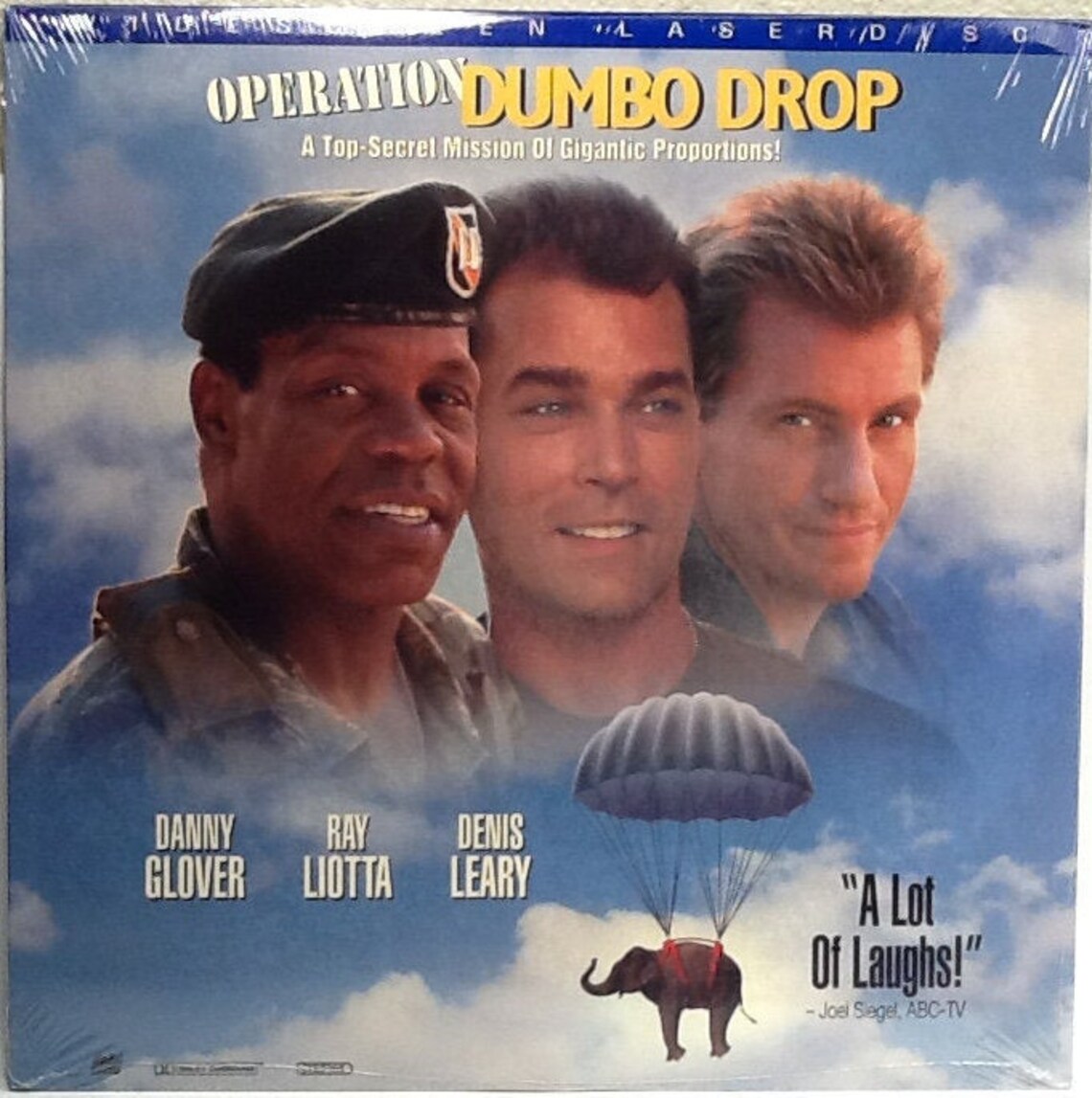 FACTORY SEALED Operation Dumbo Drop Laser Disc Danny Glover Etsy