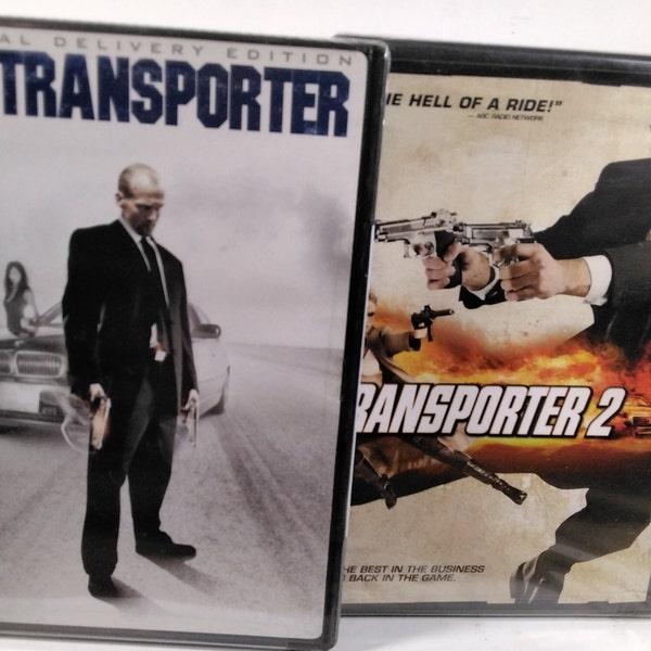 FACTORY SEALED The Transporter & Transporter 2 DVD Lot Jason Statham